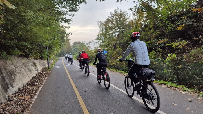 부천시, 남한강 자전거길서 ‘자전거 안전 홍보 라이딩’ 마쳐