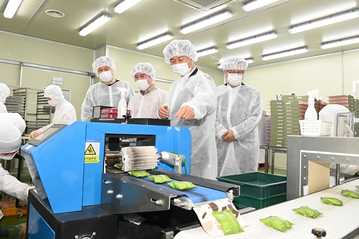 부천시, 식품제조업체 방문…현장 중심 지원방안 모색