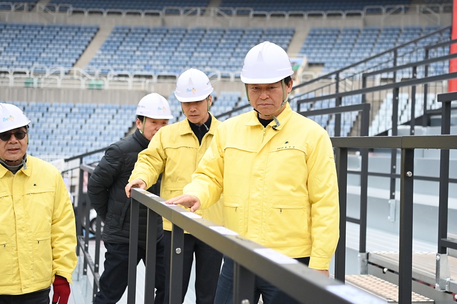 부천시, 사상 첫 K리그1 홈 개막전 앞두고 경기장 안전 전면 점검