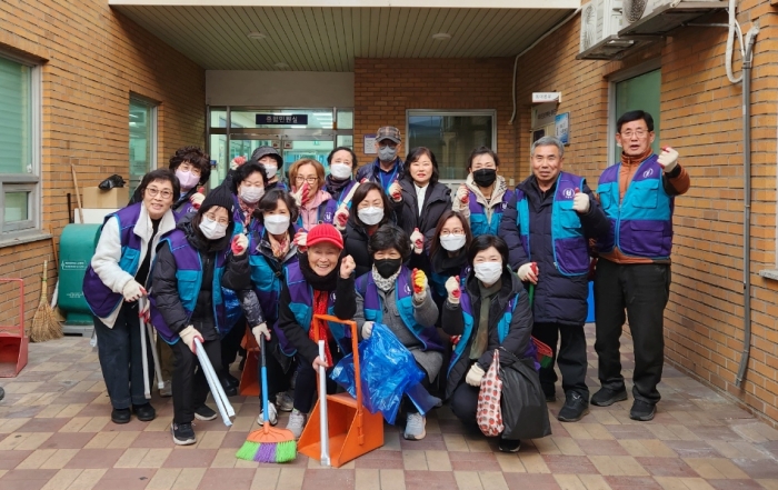 부천 소사본1동, 지역사회와 함께 동절기 환경정비 나서