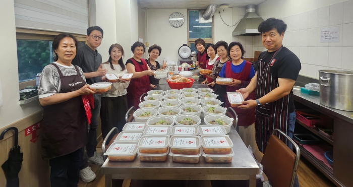 부천 범박동 지역사회보장협의체, 정성이 담긴 초복 맞이 삼계탕 나눔 실천